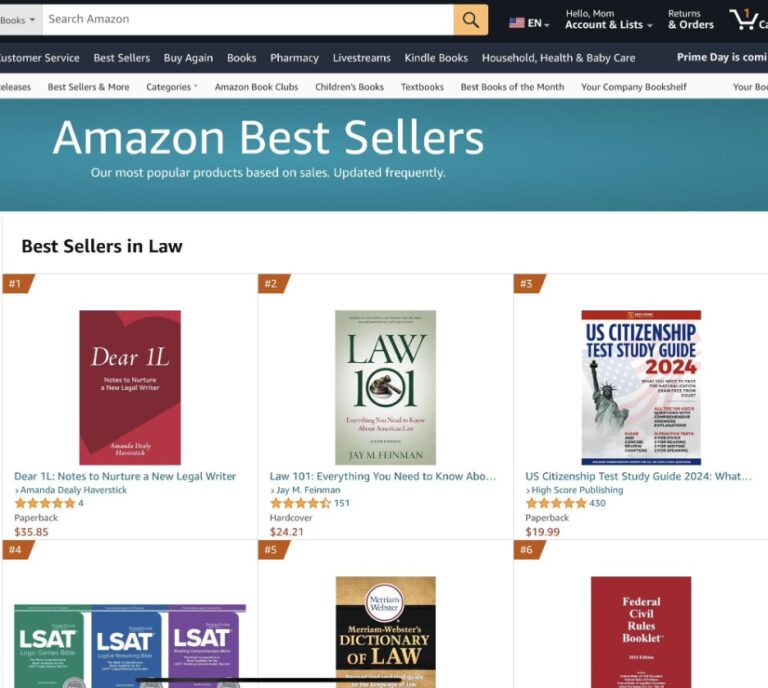 Amazon #1 Best-Seller