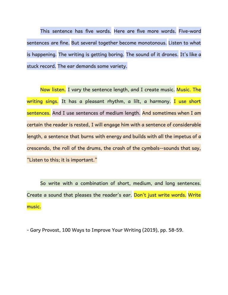 Gary Provost’s “𝟏𝟎𝟎 𝘞𝘢𝘺𝘴 𝘵𝘰 𝘐𝘮𝘱𝘳𝘰𝘷𝘦 𝘠𝘰𝘶𝘳 𝘞𝘳𝘪𝘵𝘪𝘯𝘨